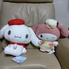 シナモロール＆マイメロディ ぬいぐるみセット
