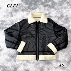 CLEL 4way リバーシブルフェイクムートンジャケット