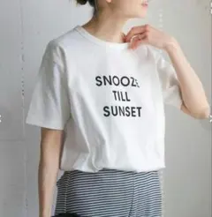 お値下げ　新品　フォークアンドスプーン　Tシャツ　ロゴ