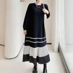 秋物ワンピース