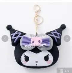 ダイカットチャーム（青木美沙子×サンリオ しまむら コラボ）クロミ ゴスロリ