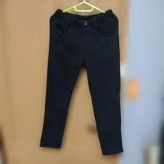 裏起毛黒パンツ 150サイズ
