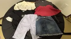 子供服 110cm まとめ売り 8点セット 女の子　長ズボン　長袖　スタート