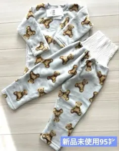 最終値下げ＊　POLO Baby ベア　フリースパジャマ 95サイズ 腹巻き付き
