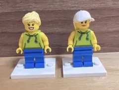 LEGO ミニフィグ　パーカー服の女の子セットのサムネイル