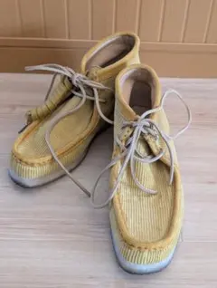 即発送★美品CLARKS ORIGINALS MAYD イエロー 25.5のサムネイル