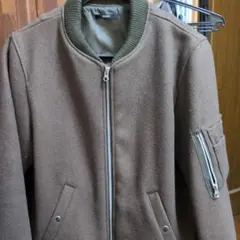 URBANRESEARCHROSSO ブラウン MA-1スタイルジャケット