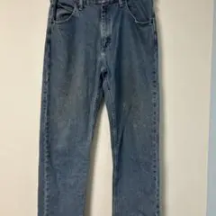 ブルーストレートレッグデニム