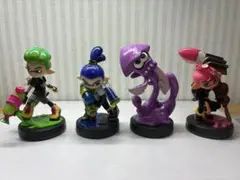 amiibo アミーボ　Splatoon スプラ　4体セット