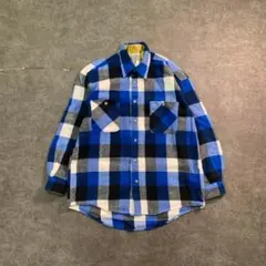 7BS2　チェック　フランネルシャツ　グランジ　アメカジ　 古着