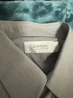 Calvin Klein Platinum 長袖ドレスシャツ M