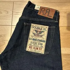 【新品】RRL ダブルアールエル JEANS SLIM FIT W32/L30のサムネイル
