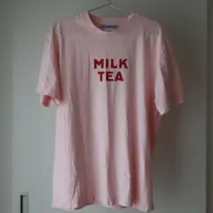 R&D.M.Co-(オールドマンテーラー)　MILK TEA Tシャツ　Lサイズのサムネイル