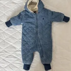 baby GAP デニム風ロンパース 0-3ヶ月