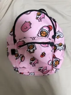 未使用 エイプ BABY MILO マイロ ミディアム リュック ピンク - メルカリ