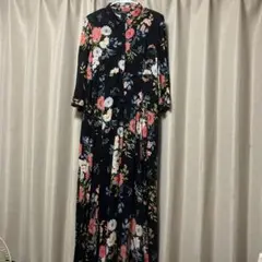 ZARA プレミアムデニムコレクション ロングシャツワンピース XL
