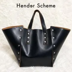 美品 エンダースキーマ アッセンブルハンドバッグ ワイド M ブラックのサムネイル