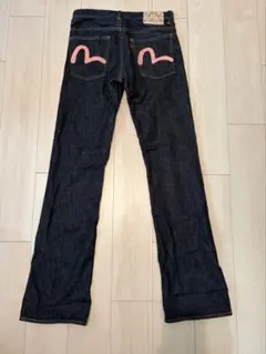 EVISU No.2 デニムパンツ ピンクカモメ - メルカリ