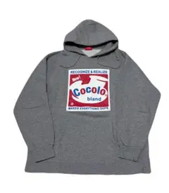 COCOLO BLAND ココロブランド パーカー グレー LARGE