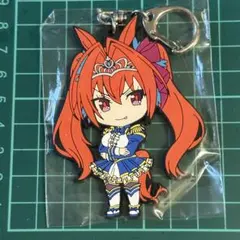 ウマ娘　ダイワスカーレット　ねんどろいどぷらす　ラバーキーホルダー　ラバスト