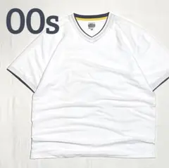 00s Cosby VネックTシャツ XXL オーバーサイズ Y2Kテック系古着のサムネイル