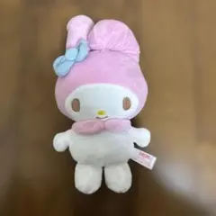 マイメロディ ぬいぐるみ キーチェーン付き 約25cmパスケース