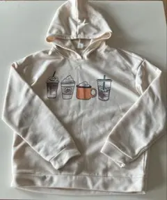 SHEIN ドリンク柄 パーカー 11-12Y