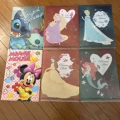 ディズニー　ファイル　6枚セット