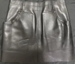 【美品】COACH コーチ レザースカート