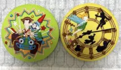 ディズニー 刺繍缶バッジ2