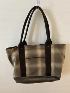 【GENERAL SUPPLY / SHIPS】チェック柄 トートバッグのサムネイル