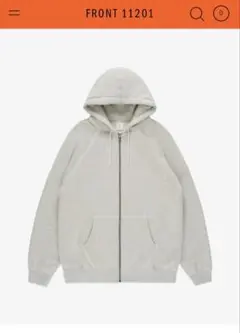 Front 11201 スウェット　サイズM新品 FRONT 11201 Half Zip Sweatshirt スウェット - メルカリ