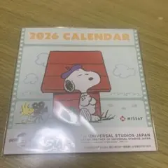 日本生命　スヌーピー 2026 カレンダー 卓上