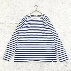유니클로 UNIQLO 긴팔 T셔츠 XL 테두리 코튼 면 남성
