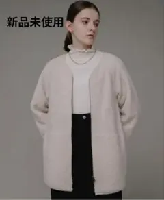 URBAN RESEARCH 　リバーシブルキルティングボアミドルコート