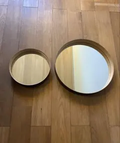 IKEA ミラー ストックホルム STOCKHOLM 円形ミラー 60cm - メルカリ