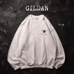 GILDAN トレーナー スウェット　BEE KIND ホワイト