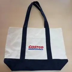 COSTCO WHOLESALE ロゴ刺繍 キャンバストートバッグ