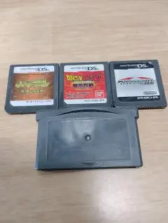 DS GBA ソフト 4本セット ポケモン マリオカート ドラゴンボール 金色の