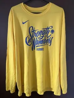 【現地購入品】NBA Warriors Playoff Long Tee