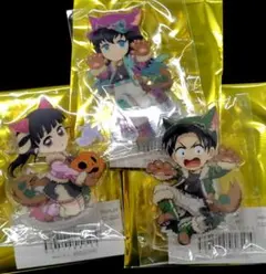 鬼滅の刃　ハロウィン　アクリルスタンド　時透無一郎　栗花落カナヲ　猗窩座