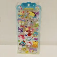 ドロップジェリーシール　サンリオキャラクターズ　ボンボンドロップ　立体シール