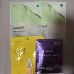 メディキューブ スーパーシカカーミングマスク ルルルン ハイドラ EX 他