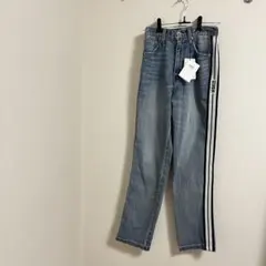 gyda ジェイダ　スポーティーラインデニムパンツ　ジーンズ　ジーパン