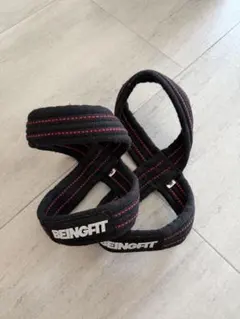 【未使用】Beingfit エイトストラップ 8の字 リストストラップ 筋トレ用のサムネイル