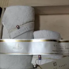 ☆新品未使用！今治至福タオルバスタオルとフェイスタオルセット☆