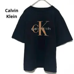 Calvin Klein Tシャツ 半袖 コットン100% ブラック S