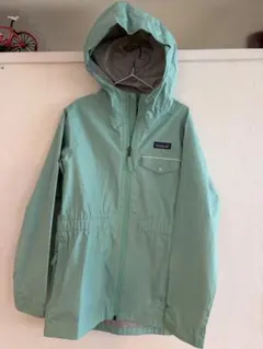 patagonia レインジャケット 140〜150cm ミントグリーン