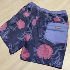 Rhythm(リズム)花柄 ショートパンツ ハーフパンツ ネイビーのサムネイル