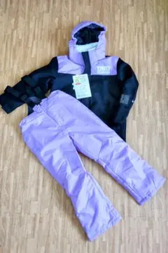 サイズ140cm スキースーツ 女児 スキーウェア 防寒着 上下 新品 未使用品 oceanweb-store_943800